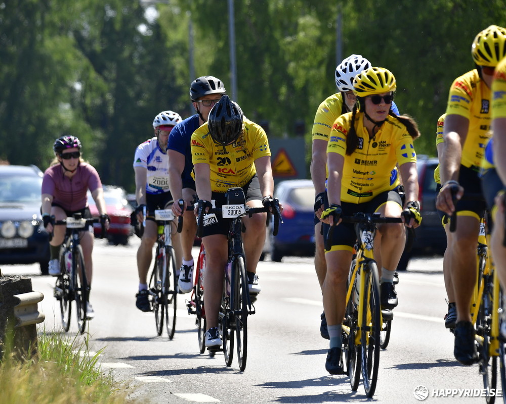 Bild från Vätternrundan 2023