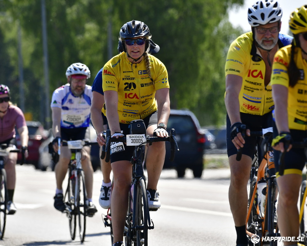 Bild från Vätternrundan 2023