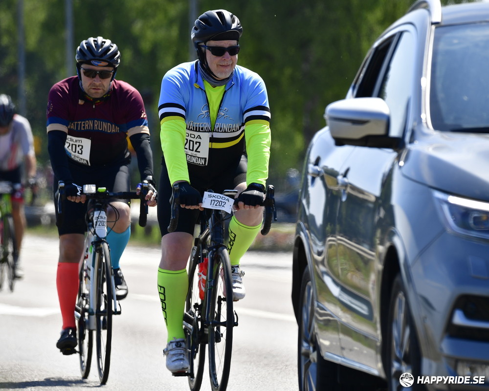 Bild från Vätternrundan 2023