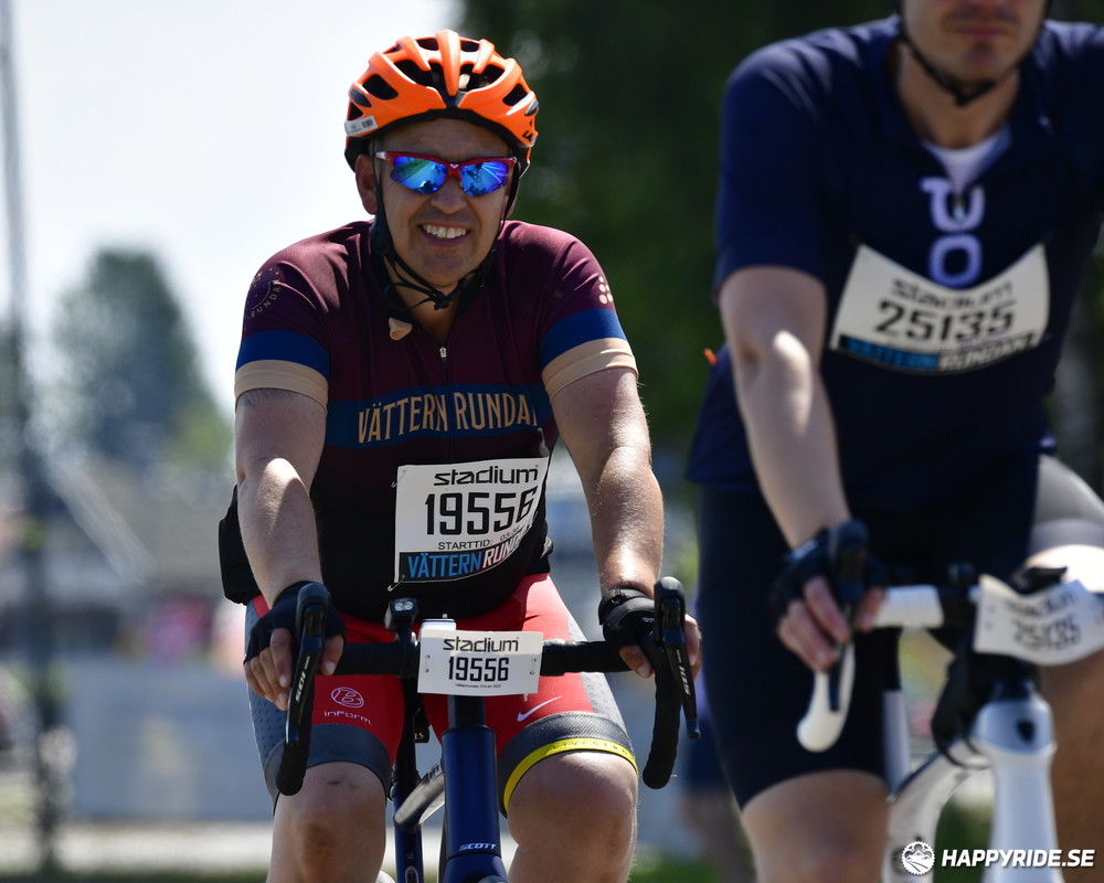 Bild från Vätternrundan 2023