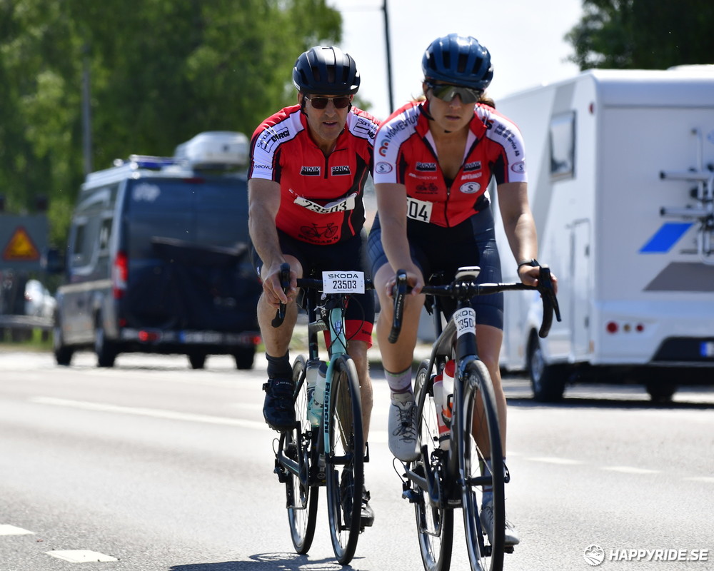 Bild från Vätternrundan 2023