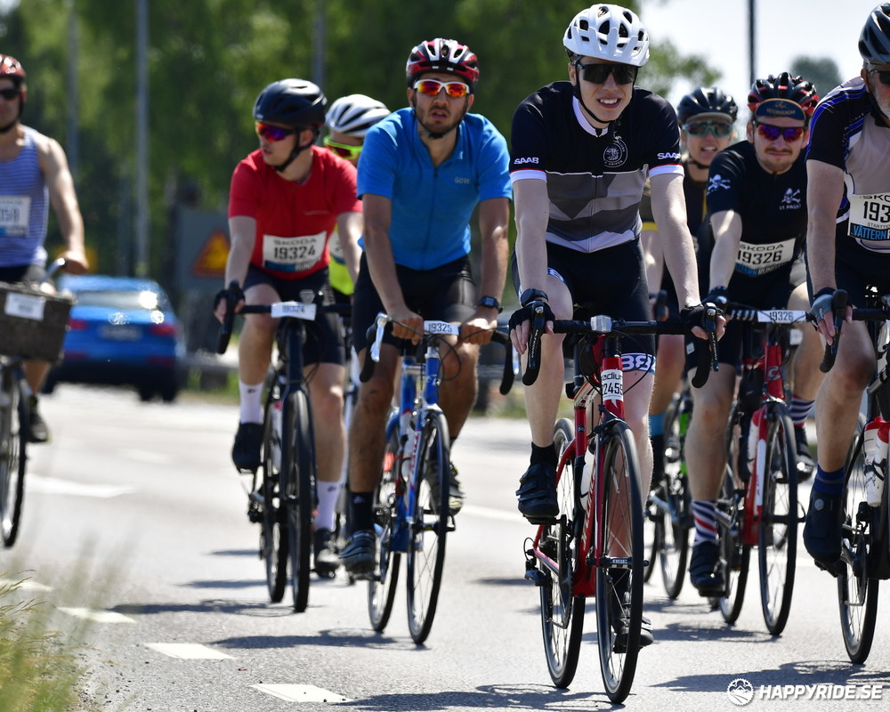 Bild från Vätternrundan 2023