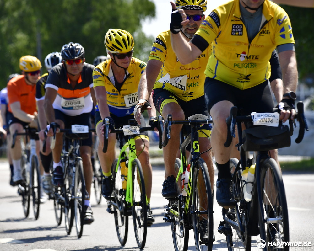 Bild från Vätternrundan 2023