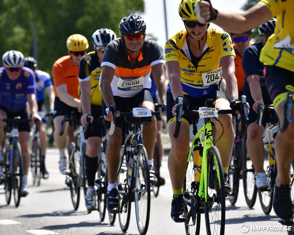 Bild från Vätternrundan 2023