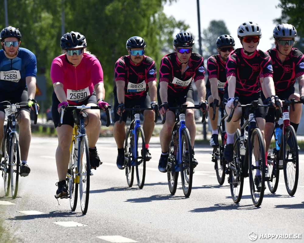 Bild från Vätternrundan 2023