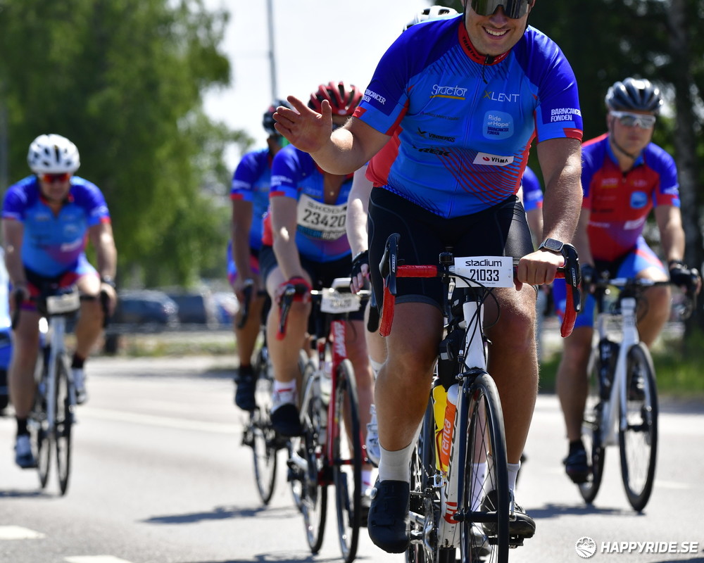 Bild från Vätternrundan 2023