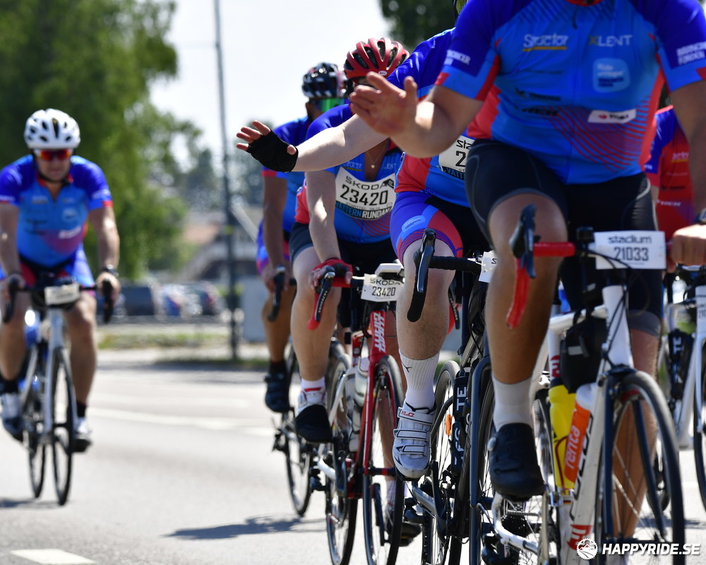 Bild från Vätternrundan 2023
