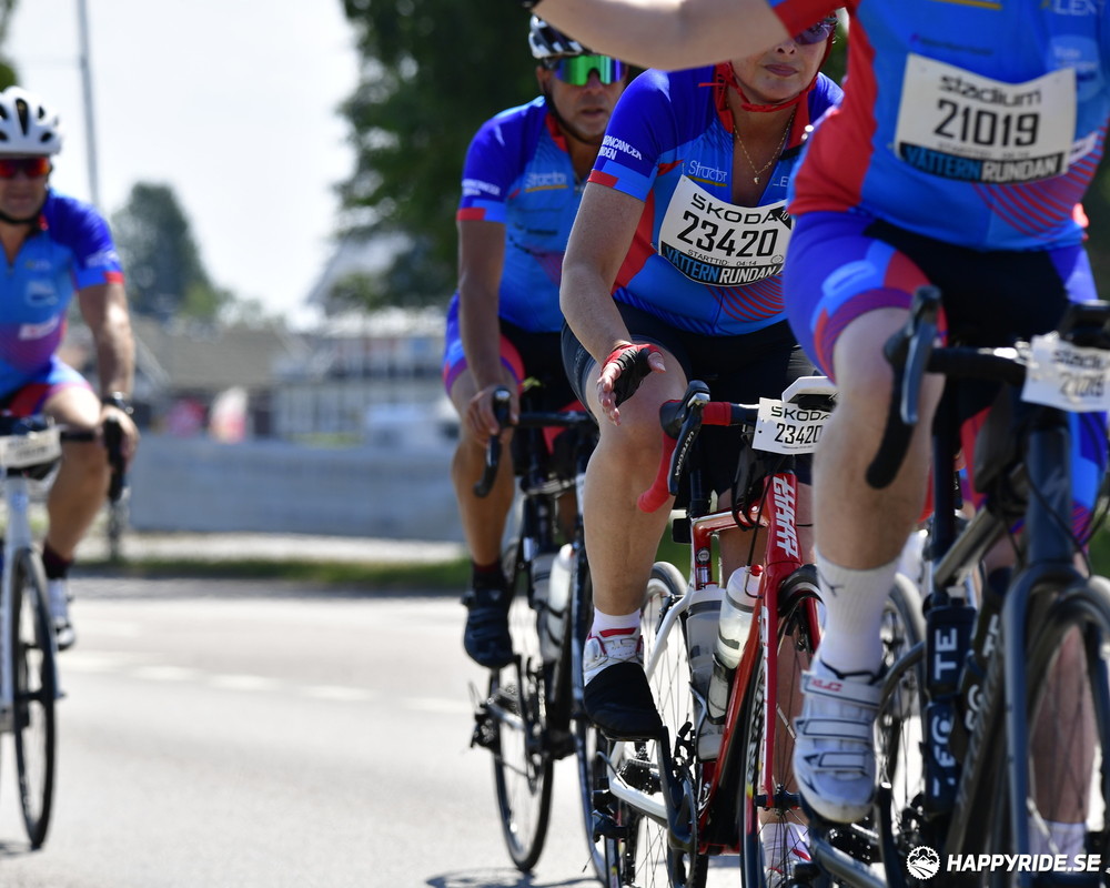 Bild från Vätternrundan 2023