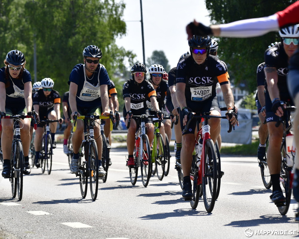 Bild från Vätternrundan 2023