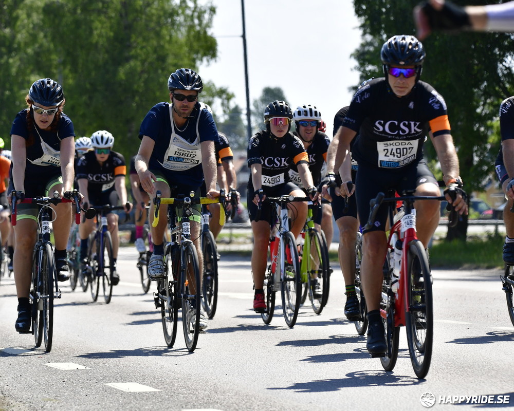 Bild från Vätternrundan 2023