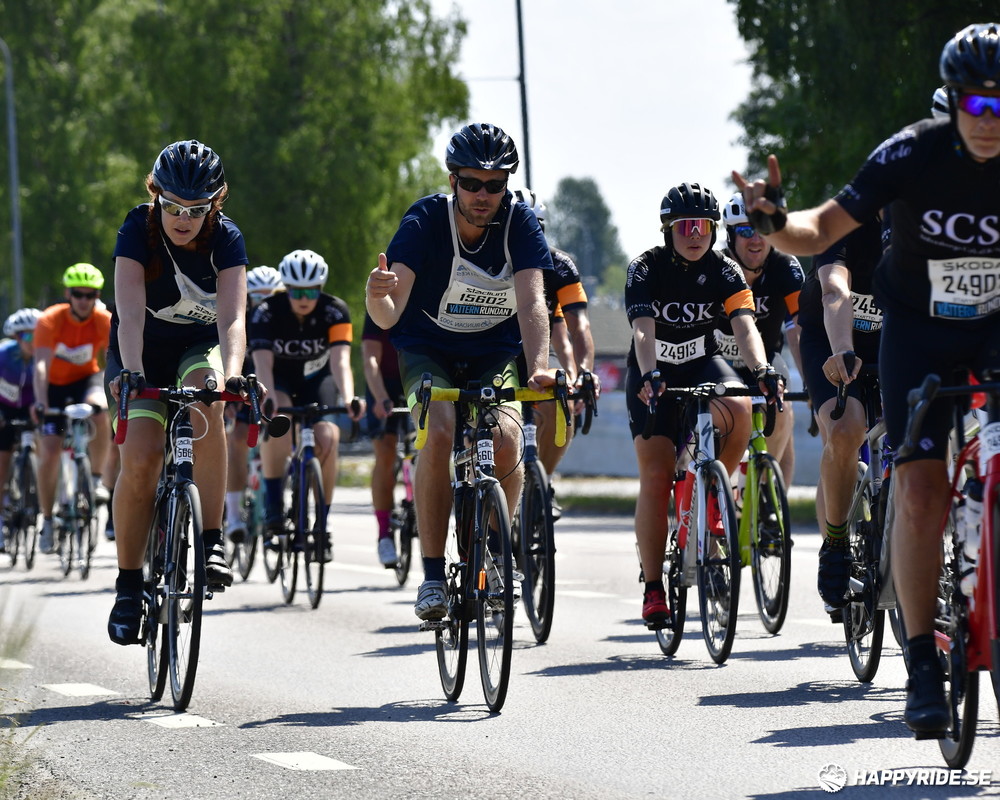Bild från Vätternrundan 2023