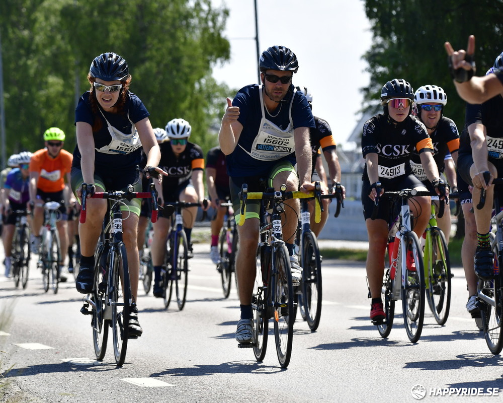 Bild från Vätternrundan 2023