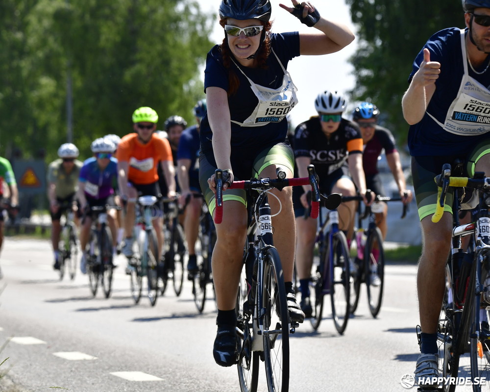 Bild från Vätternrundan 2023