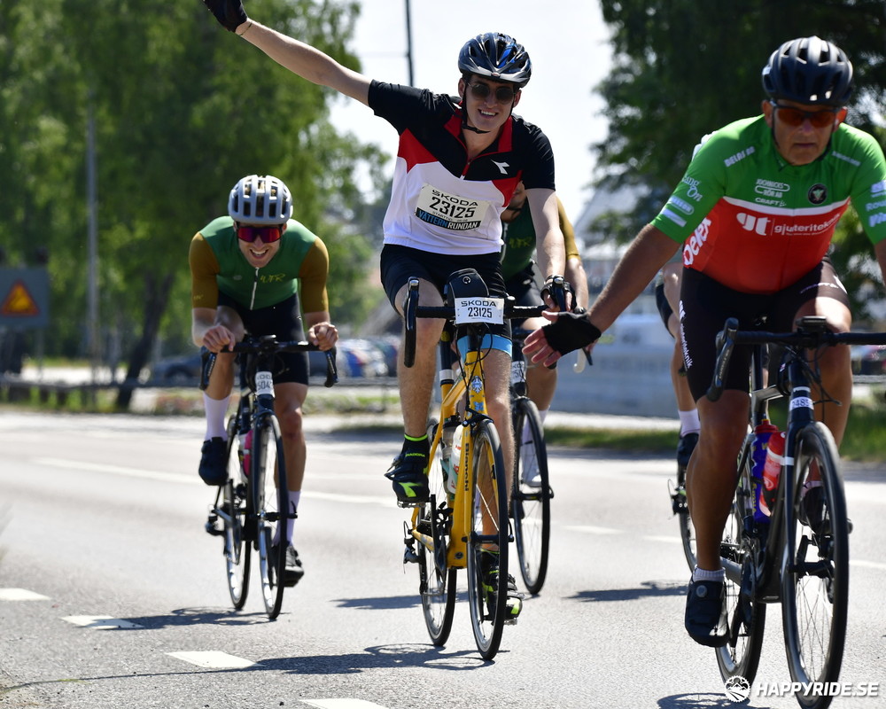 Bild från Vätternrundan 2023
