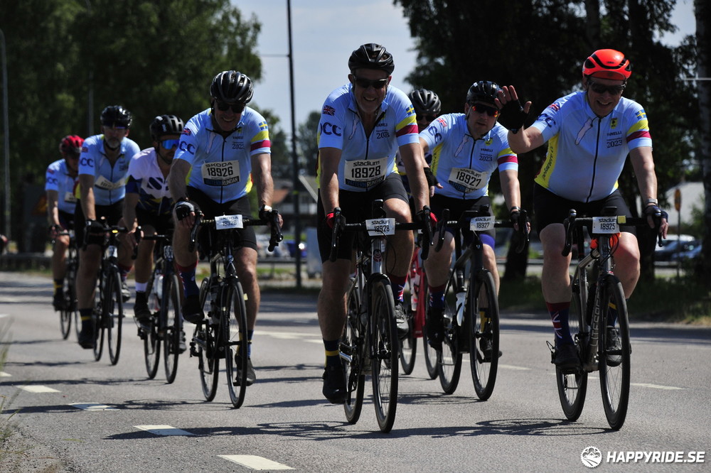Bild från Vätternrundan 2023