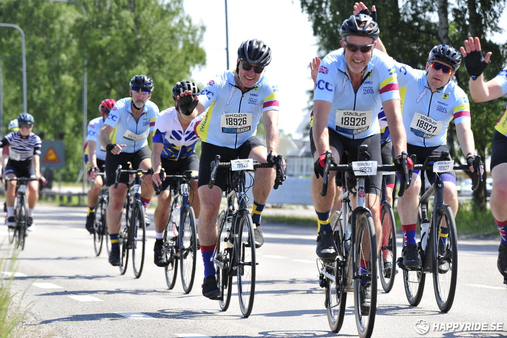 Bild från Vätternrundan 2023