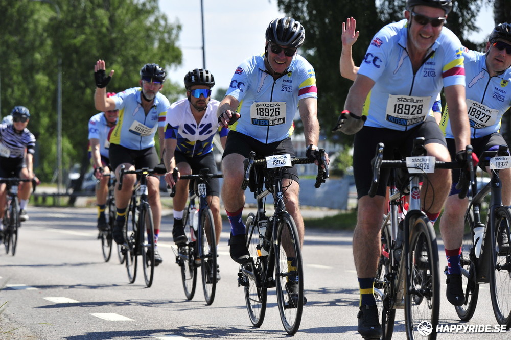Bild från Vätternrundan 2023
