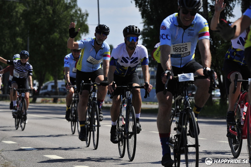 Bild från Vätternrundan 2023