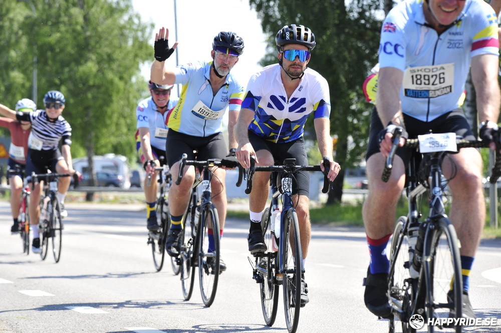 Bild från Vätternrundan 2023