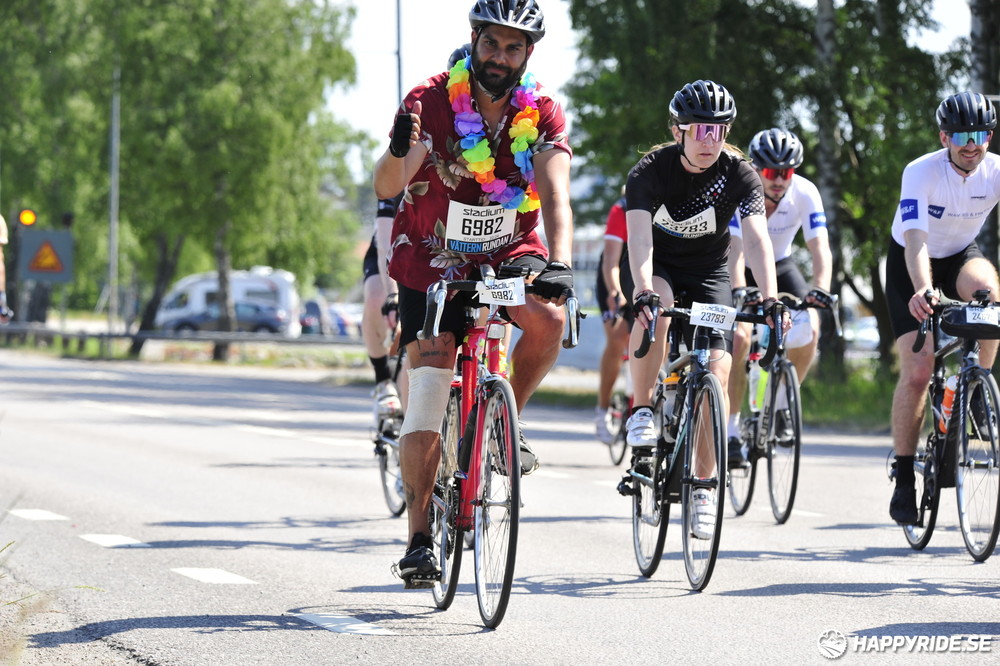 Bild från Vätternrundan 2023