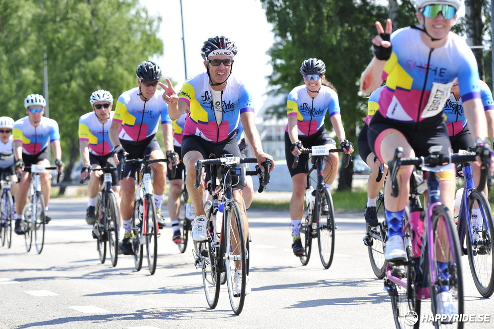 Bild från Vätternrundan 2023