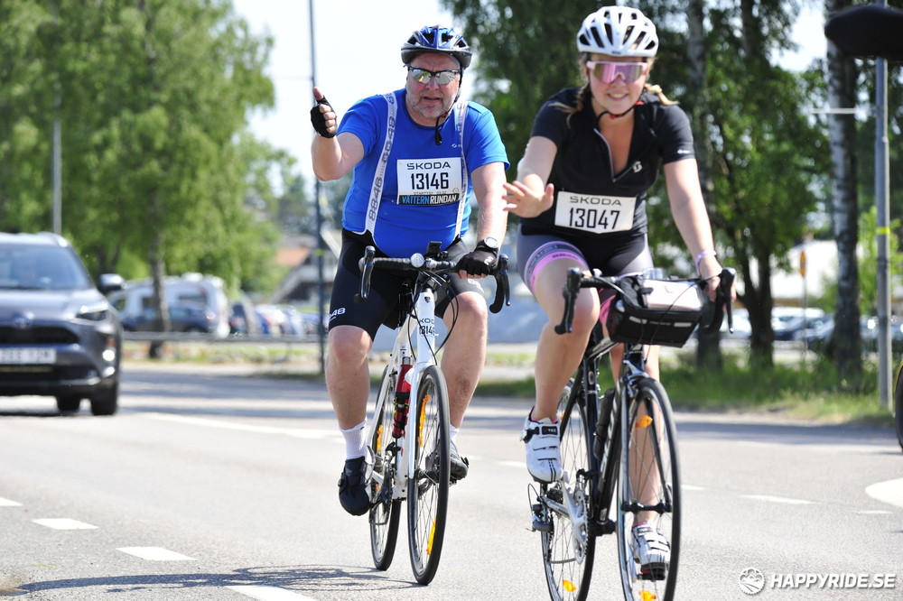 Bild från Vätternrundan 2023