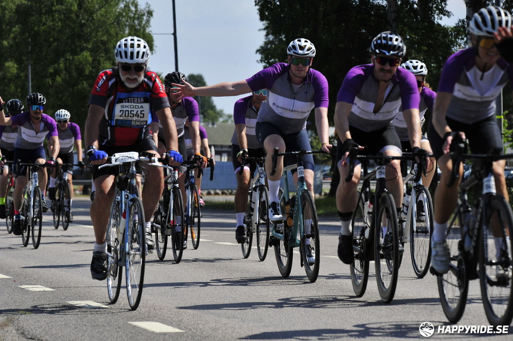 Bild från Vätternrundan 2023