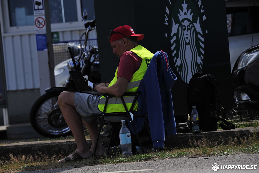 Bild från Vätternrundan 2023