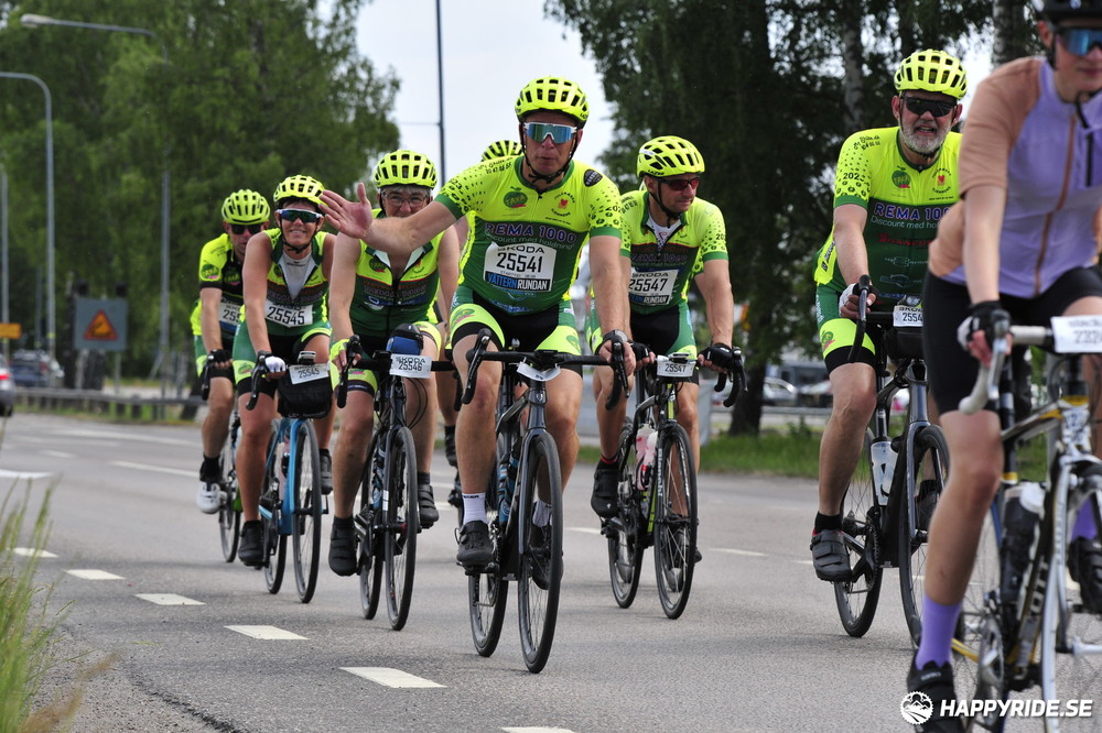 Bild från Vätternrundan 2023