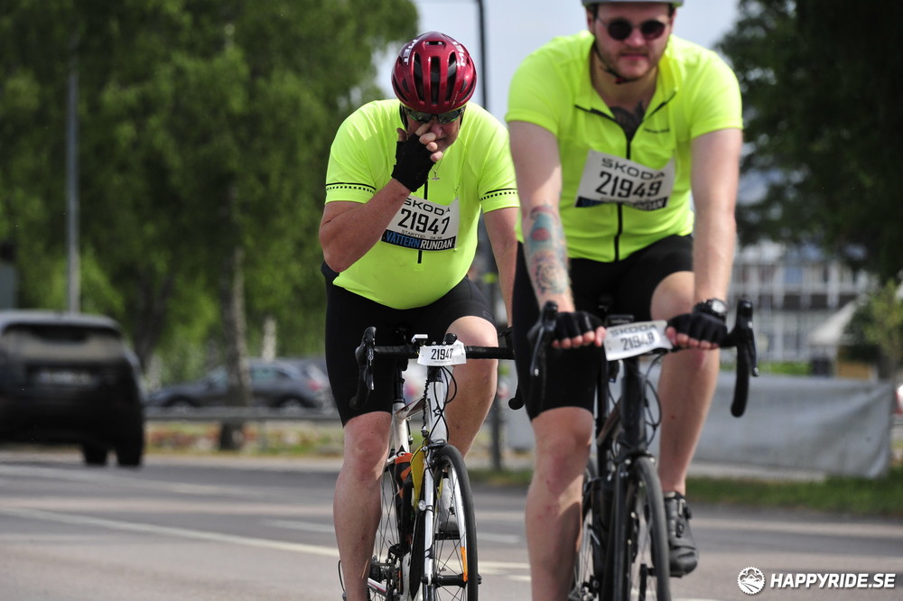 Bild från Vätternrundan 2023