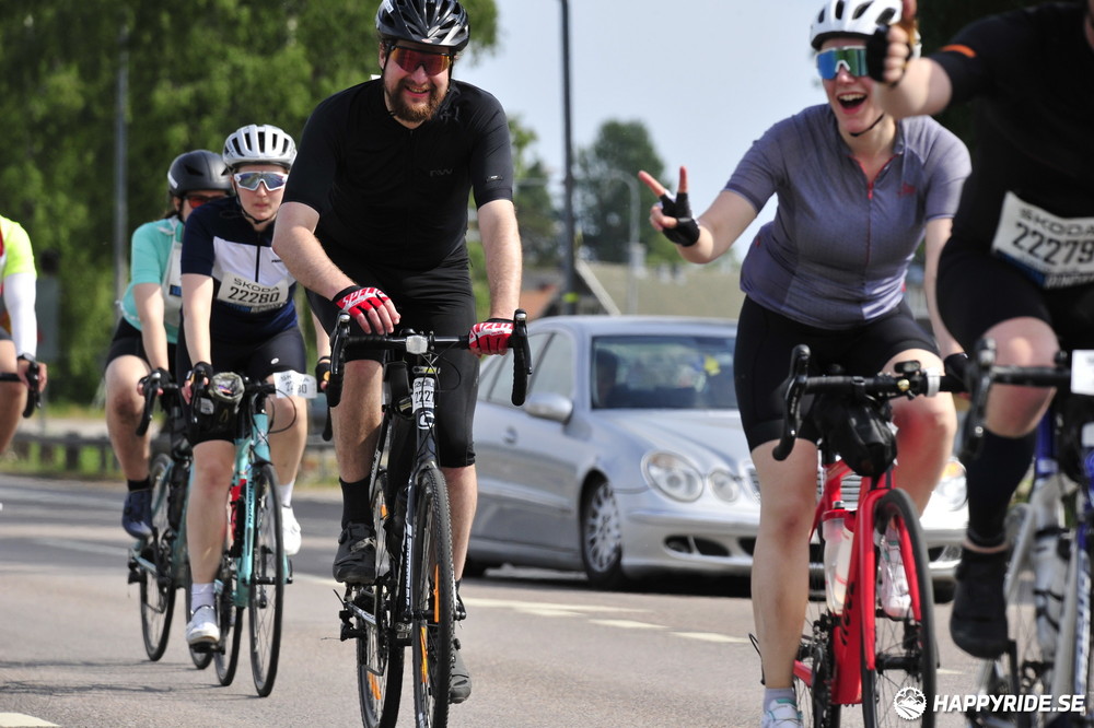 Bild från Vätternrundan 2023