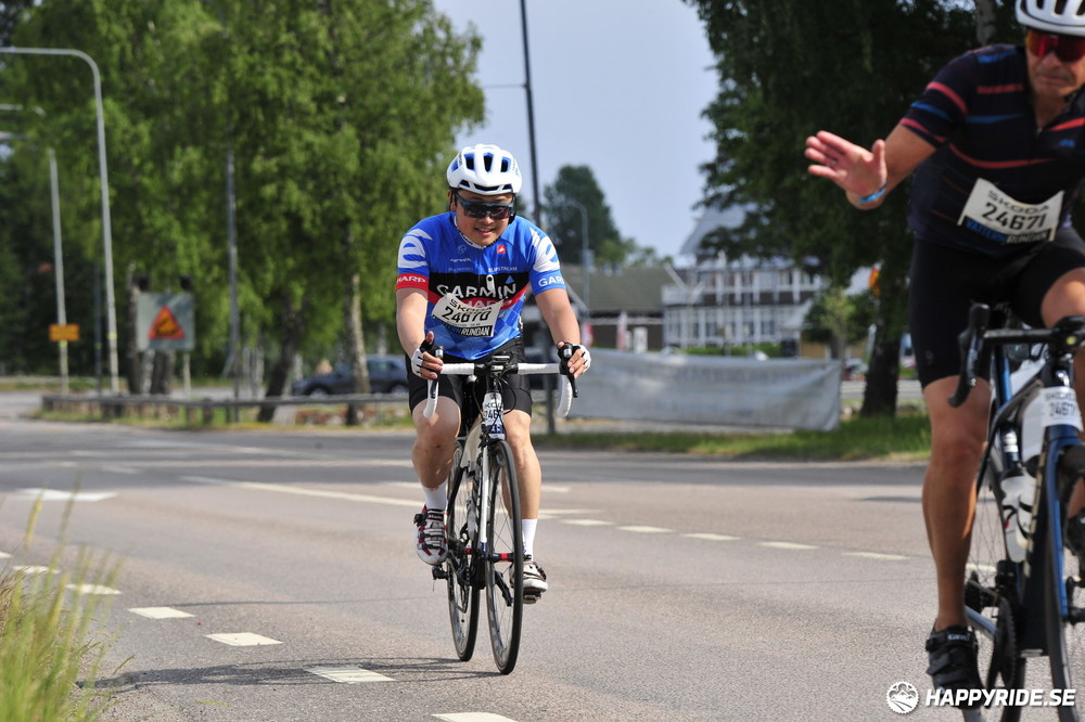 Bild från Vätternrundan 2023