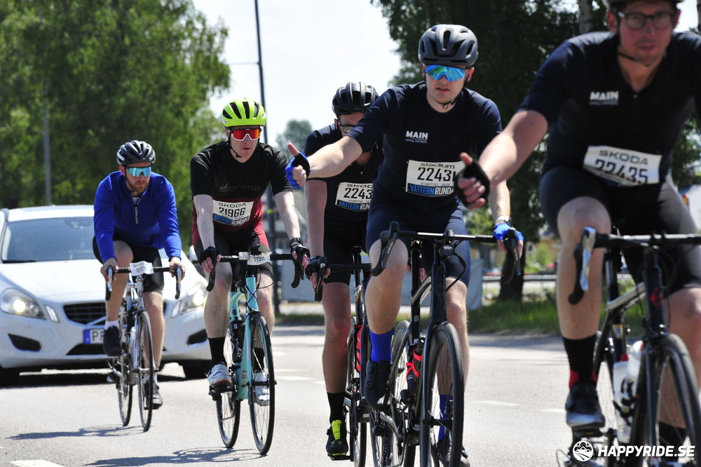 Bild från Vätternrundan 2023