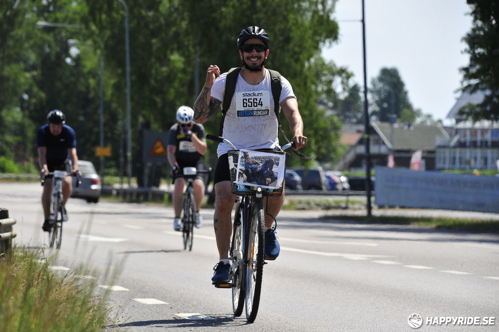 Bild från Vätternrundan 2023