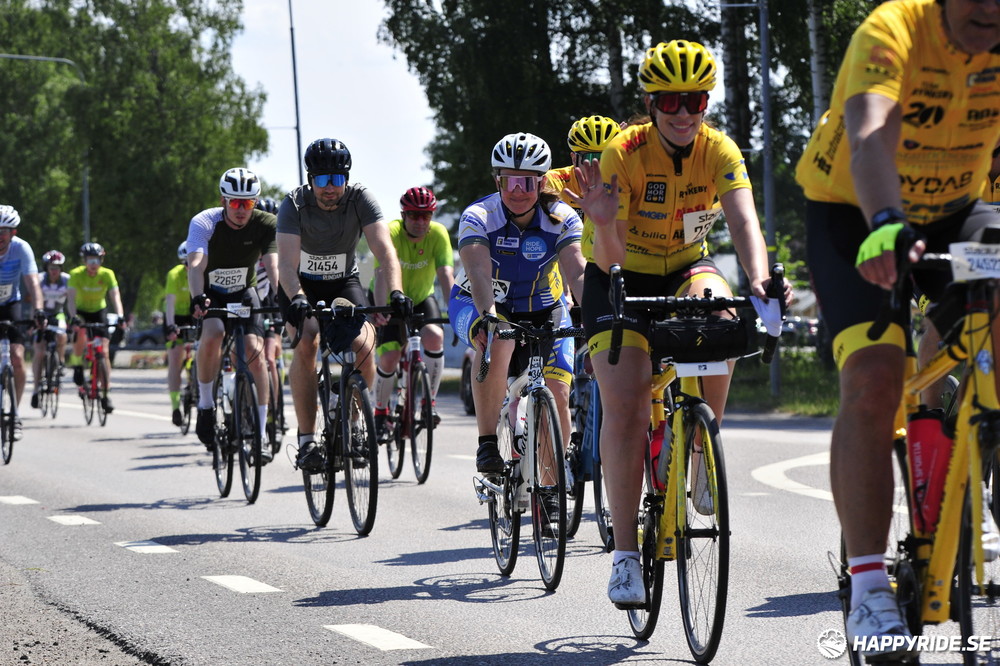 Bild från Vätternrundan 2023