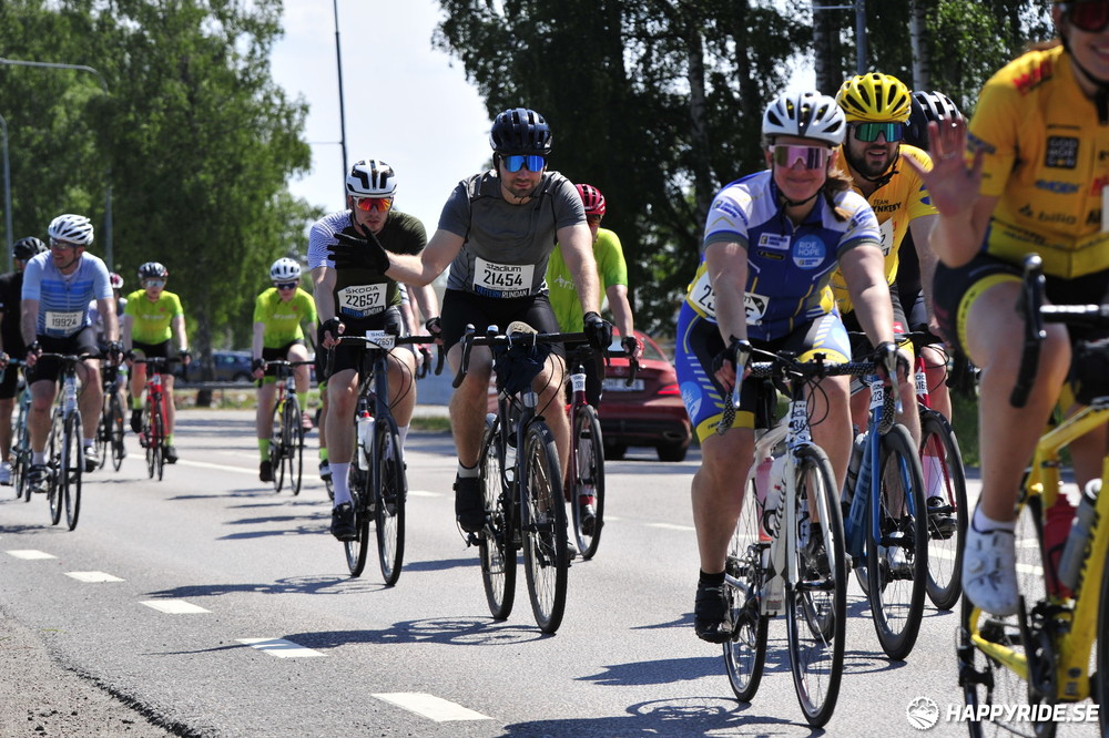 Bild från Vätternrundan 2023