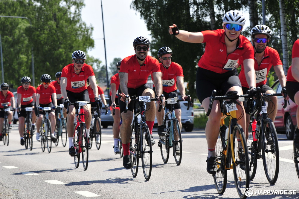 Bild från Vätternrundan 2023