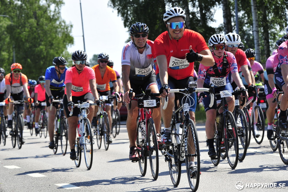 Bild från Vätternrundan 2023
