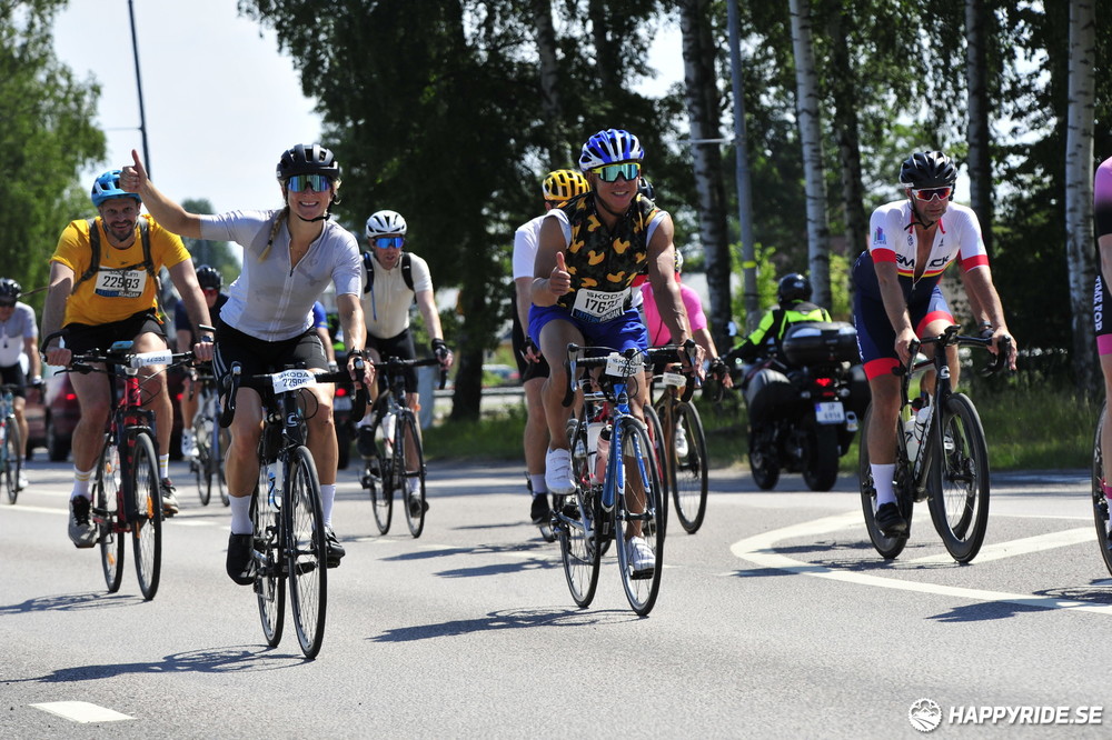 Bild från Vätternrundan 2023
