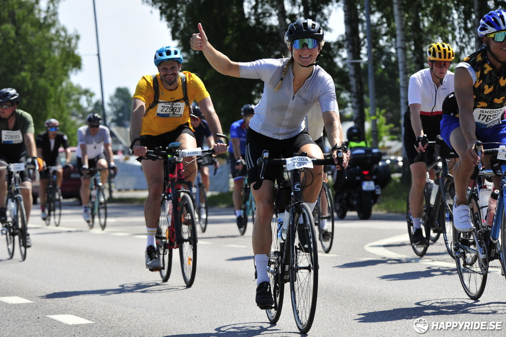 Bild från Vätternrundan 2023