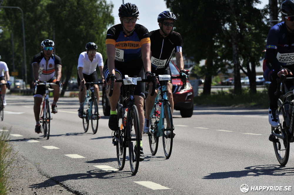 Bild från Vätternrundan 2023