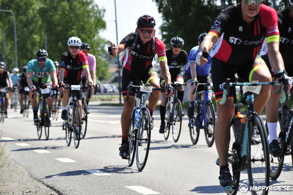 Bild från Vätternrundan 2023