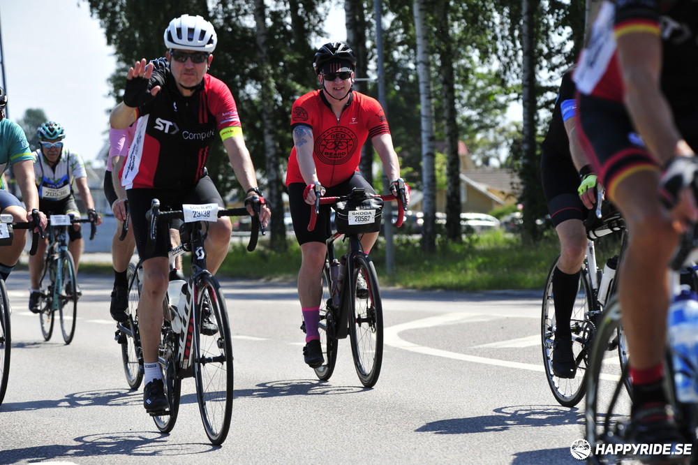 Bild från Vätternrundan 2023