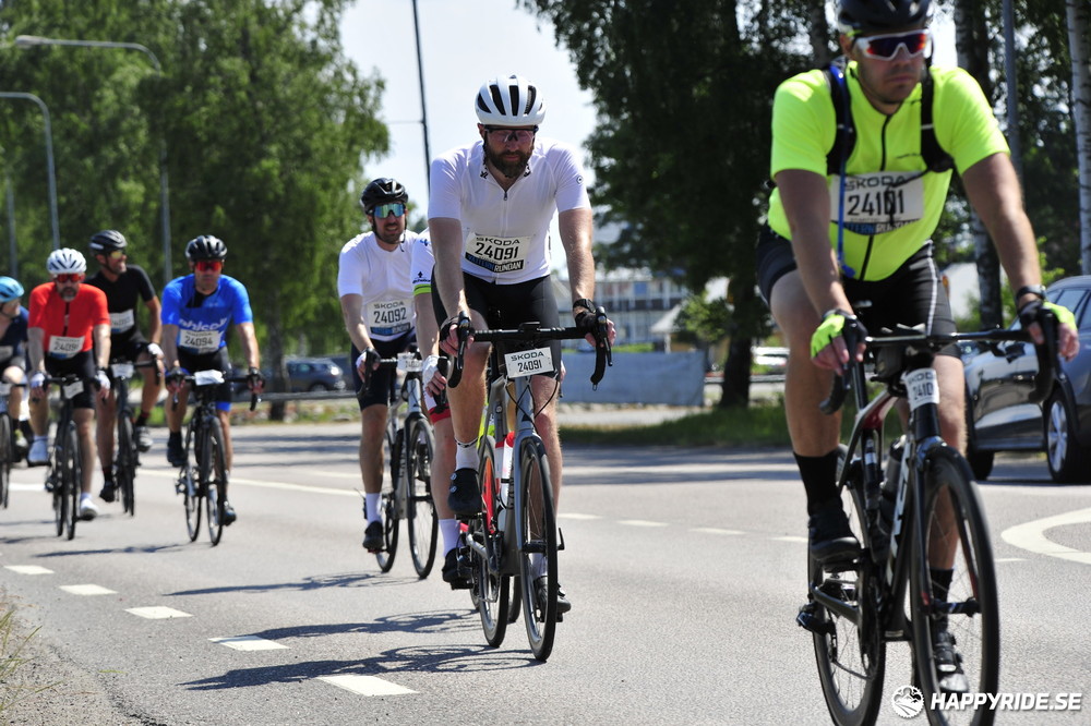 Bild från Vätternrundan 2023
