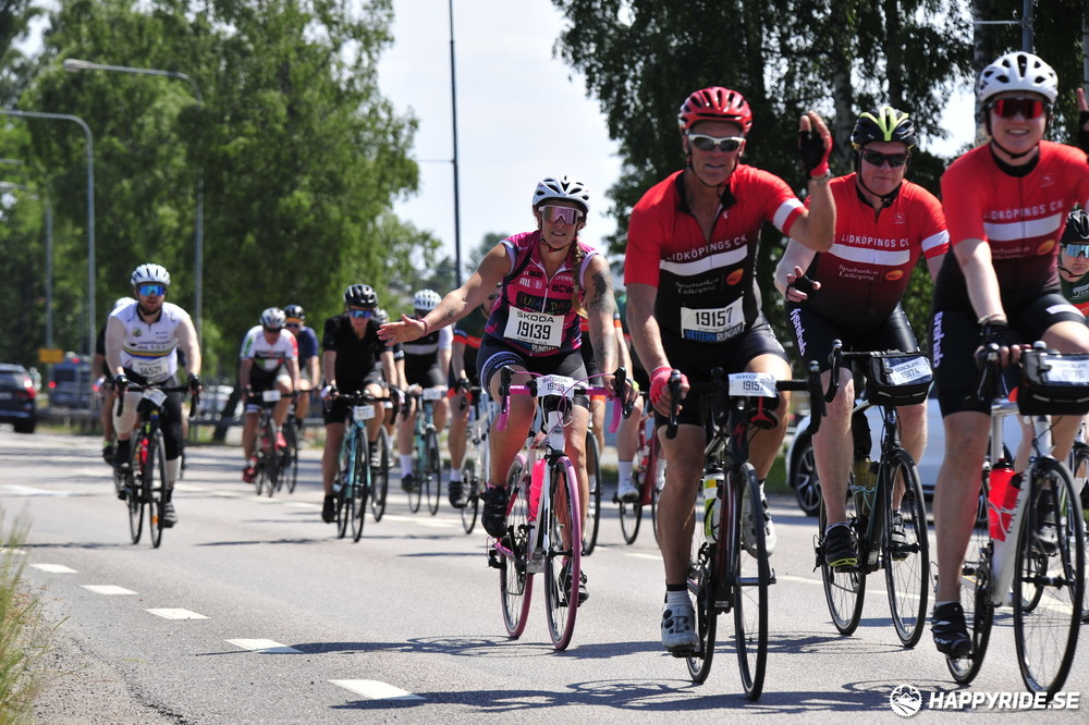 Bild från Vätternrundan 2023