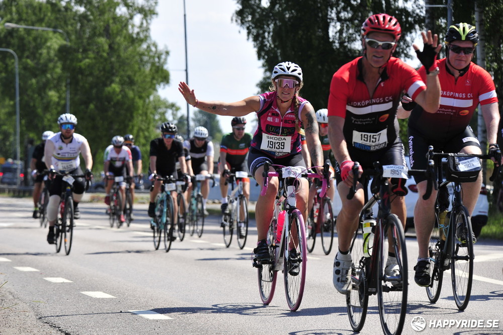 Bild från Vätternrundan 2023