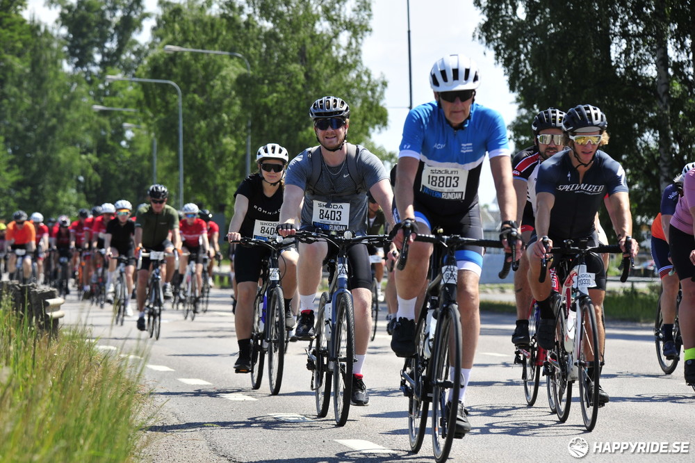 Bild från Vätternrundan 2023