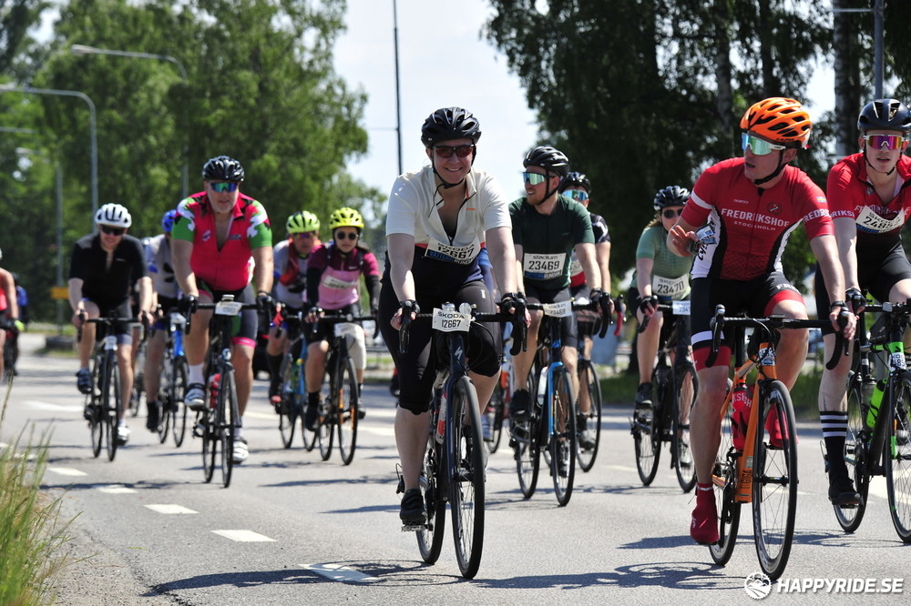 Bild från Vätternrundan 2023
