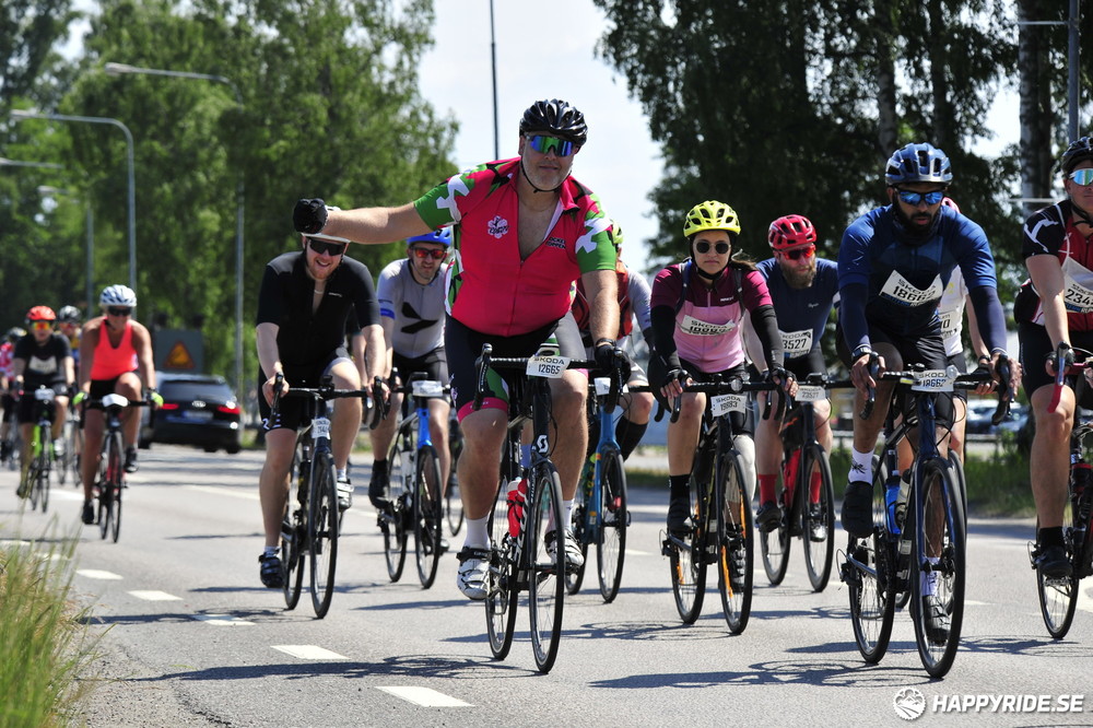 Bild från Vätternrundan 2023