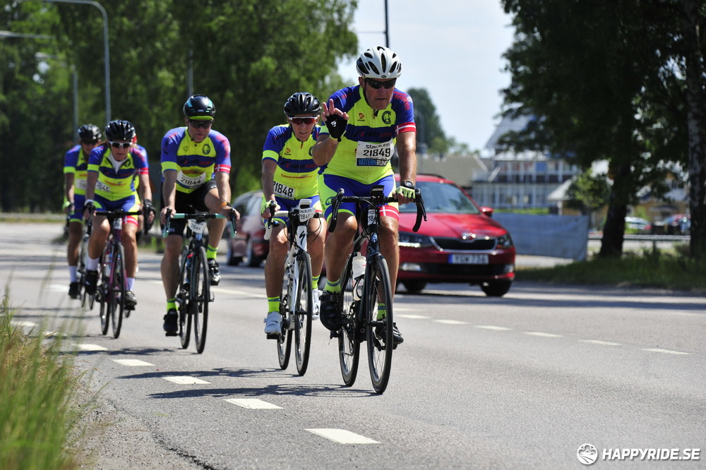 Bild från Vätternrundan 2023